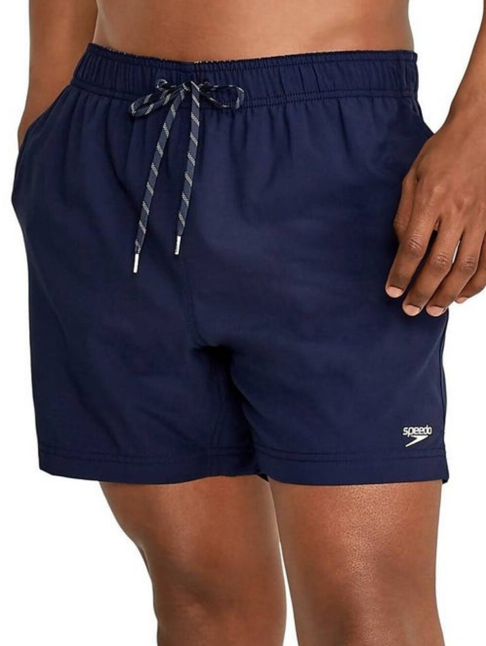 Speedo Men’s Navy Blue Volley Swim Shorts Trunks - Size Large EUC